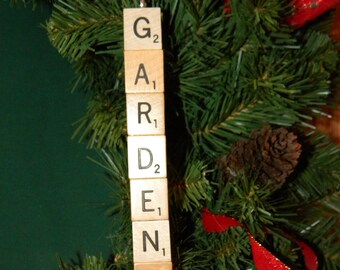 Gardener Scrabble Ornament No 1