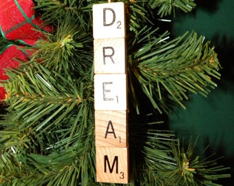 Dream Scrabble Ornament 7386