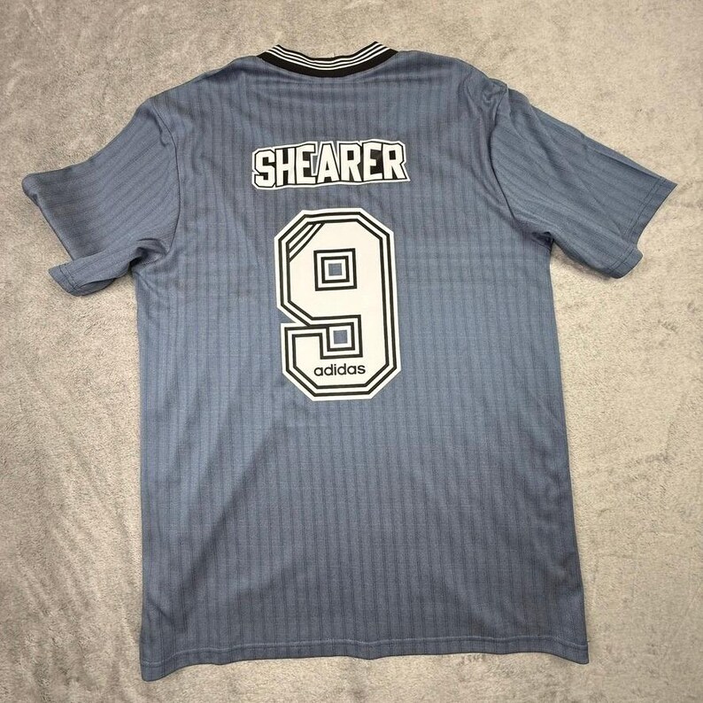 Camiseta de fútbol retro Adidas Newcastle United Shearer 9 para adulto XL imagen 4