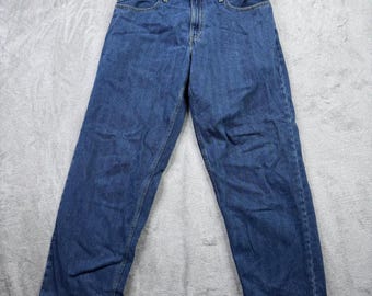 Jeans larghi Levis SilverTab Y2k, stile skater street, anno 2001, taglia uomo 32x34