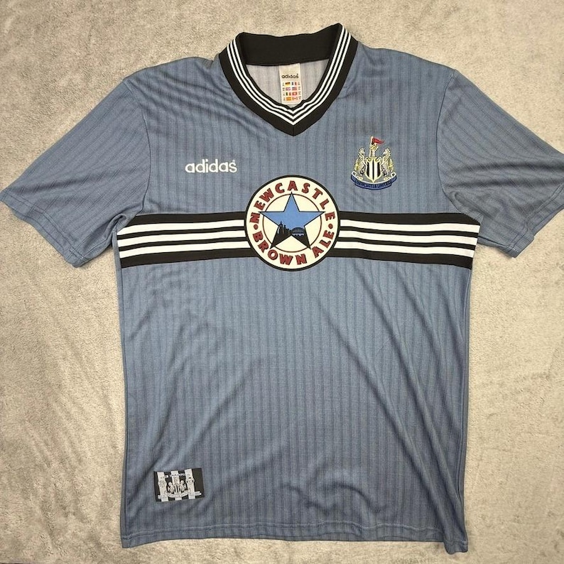 Camiseta de fútbol retro Adidas Newcastle United Shearer 9 para adulto XL imagen 1