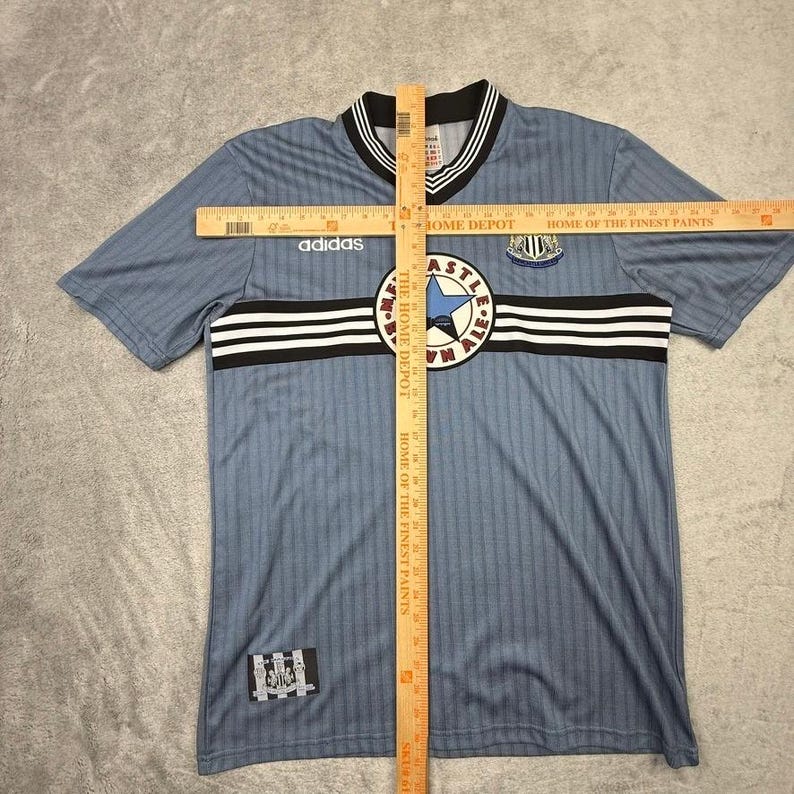 Camiseta de fútbol retro Adidas Newcastle United Shearer 9 para adulto XL imagen 3