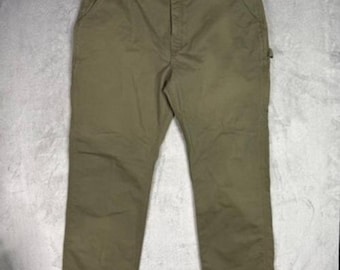 Carhartt Relaxed Fit Work Pants Khaki Mens 44x30 Carpenter Utility