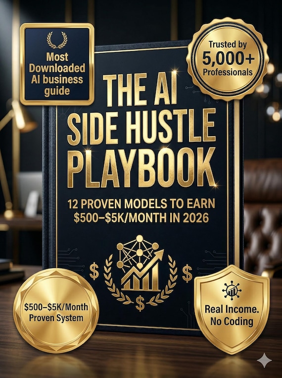 Sfrutta l'IA per il Tuo Side Hustle: 12 Modi per Guadagnare 500-5000 euro al Mese nel 2026 | ChatGPT, Gemini, Claude, Midjourney, ElevenLabs