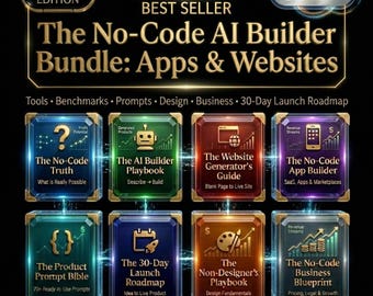 Pack IA sans code pour applications et sites web | Outils, benchmarks, suggestions et conception avec ChatGPT, Claude, Bubble et Canva
