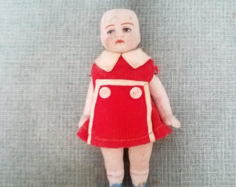 アンティーク　ビスクドール　ミニョネット　SWC アンティーク ビスクドール ミニョネット SWC - メルカリ