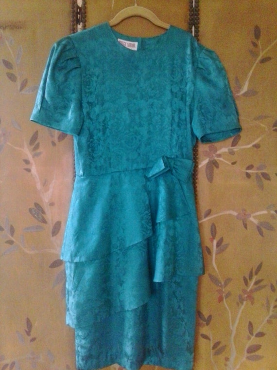 Vintage silk Maggy London dress