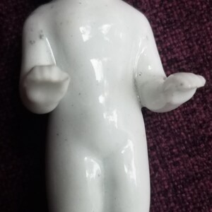 Antique Victorian rare frozen Charlotte, glazed porcelain/ China in wonderful condition bild 7