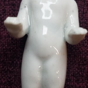 Antique Victorian rare frozen Charlotte, glazed porcelain/ China in wonderful condition bild 8