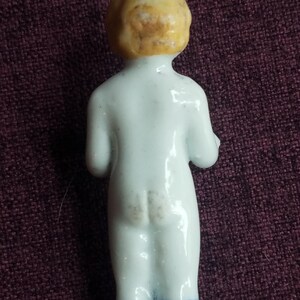 Antique Victorian rare frozen Charlotte, glazed porcelain/ China in wonderful condition bild 5