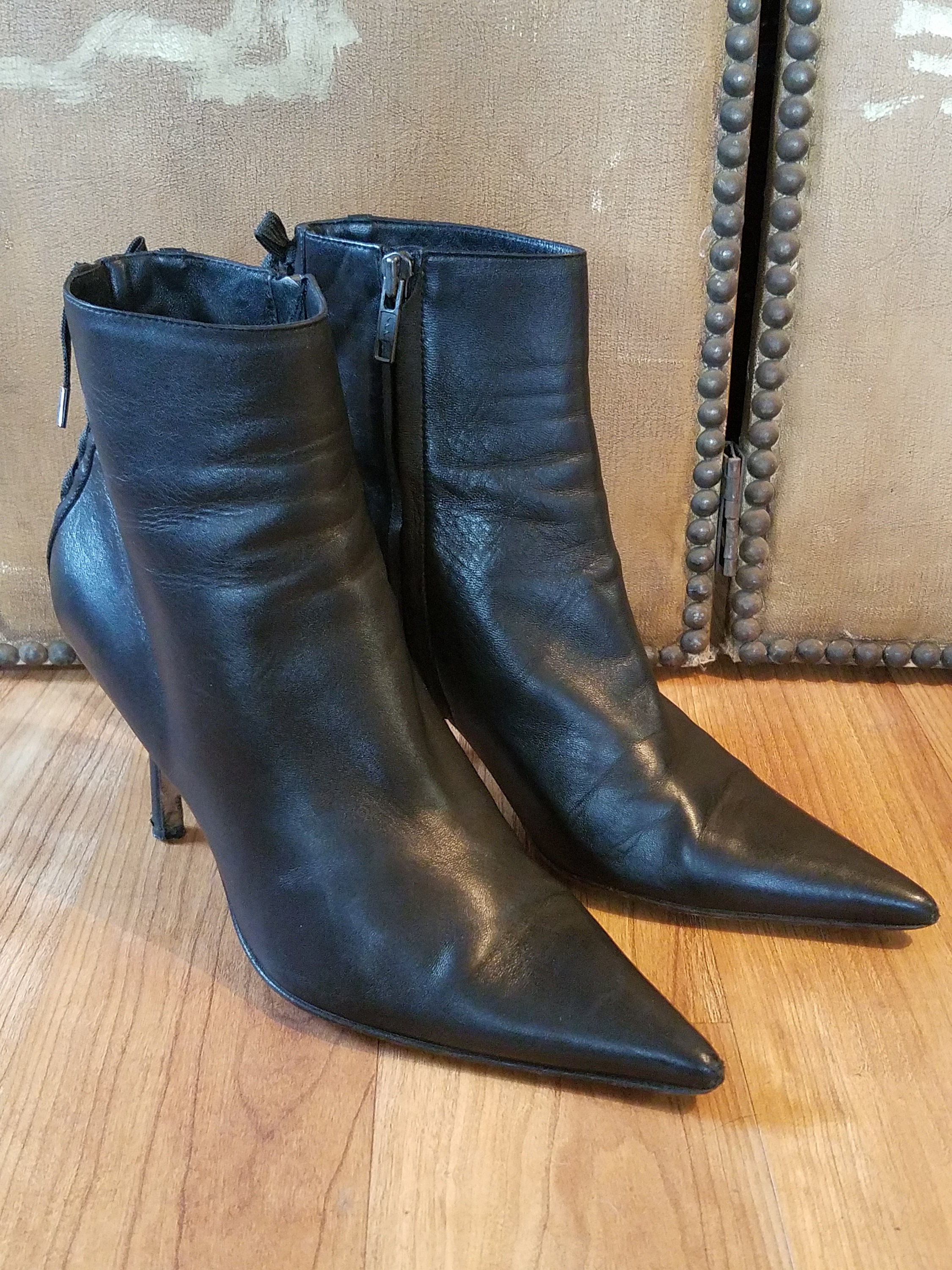 Vintage Christian Dior Tall Denim Monogram Boots – Recess