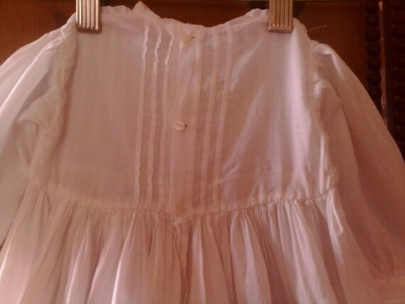 1930s white cotton Christening gown - image 5