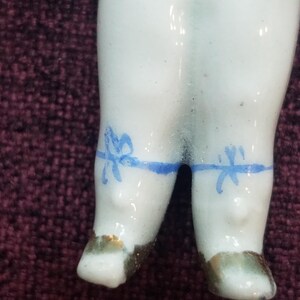 Antique Victorian rare frozen Charlotte, glazed porcelain/ China in wonderful condition bild 9
