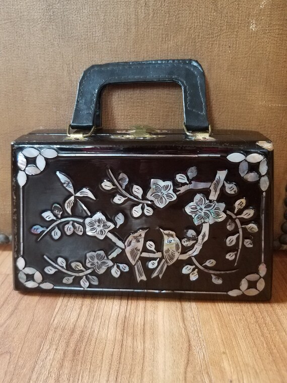 Mother of online pearl handbag