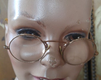 Gafas de lectura redondas de Shuron, década de 1930