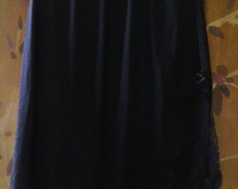 Black mini petticoat underskirt