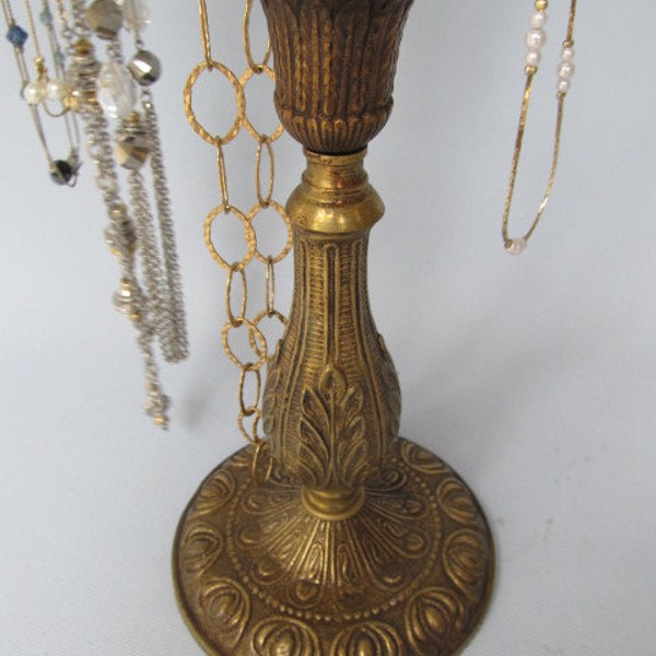 French Decor 4-Arm Jewelry Display (Revolving)