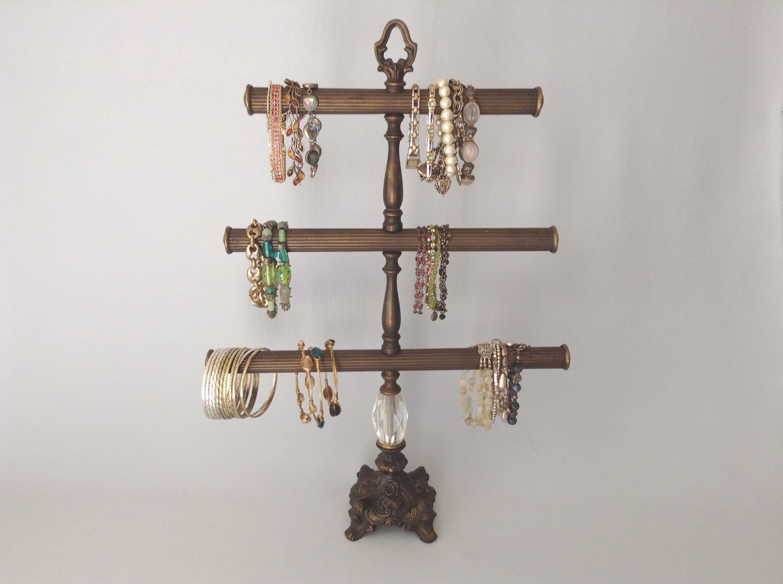 Custom Cuff or Bangle Bracelet Holder Vintage Bracelet Stand Etsy