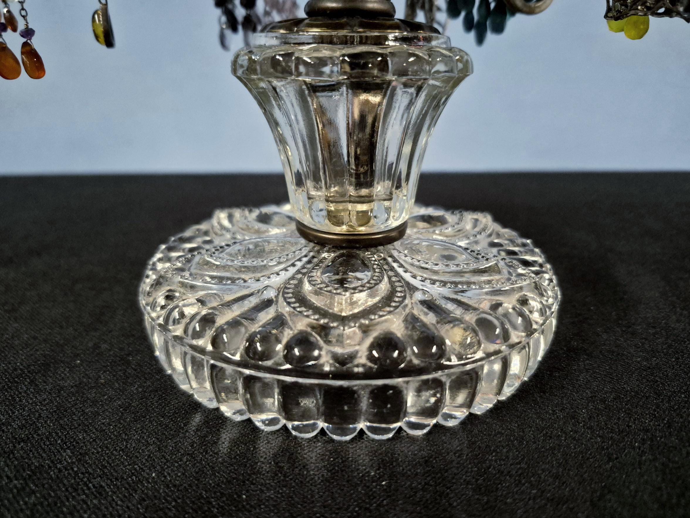 Revolving Pierced Earring Holder for 24 + Pairs on Antique Brass and ...