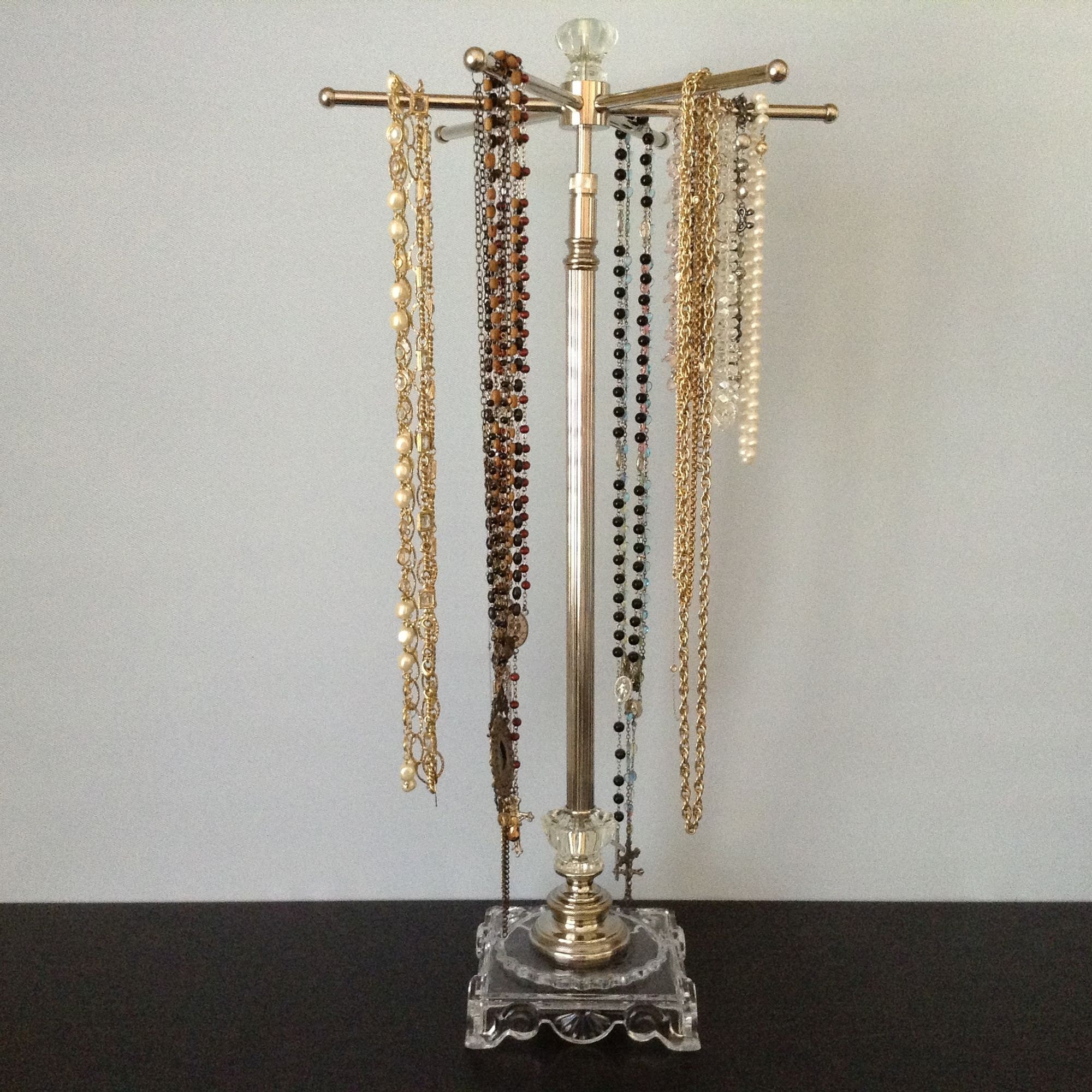 2026 Tall 6Arm Extra Long Necklace Stand Vintage Etsy
