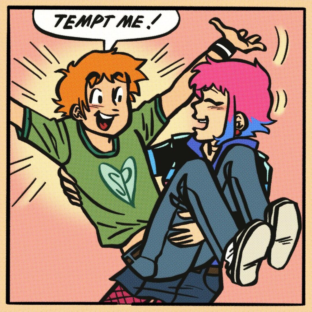 Scott Pilgrim Ramona Flowers Poster – Archie Inspired Art Print (3.8 ...