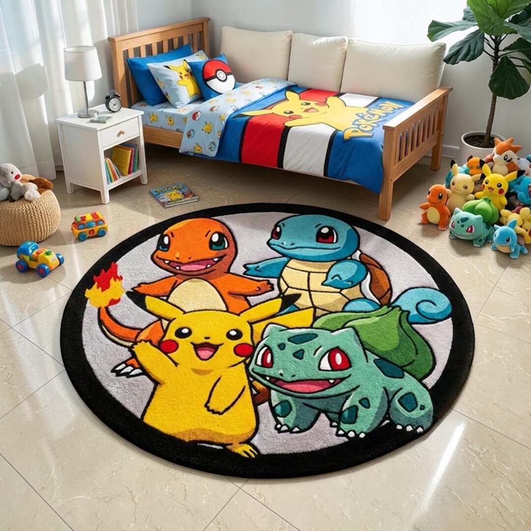 Rat Shaped Rug Cute Cartoon Creature Rug β Non-slip Decorative Floor Mat for Bedroom ...