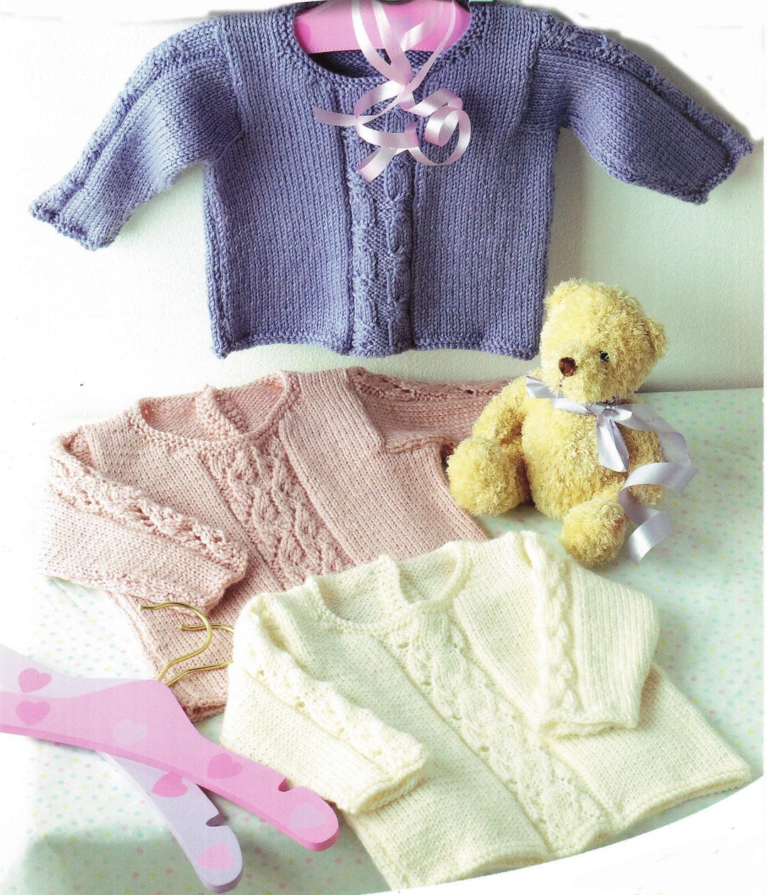 Popular Easy Baby Jumpers 3 Different Panels to Choose From Dk ( 8ply ...