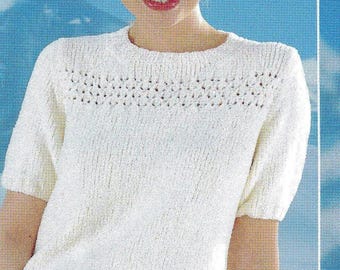 Wool Twin Set Knitting Pattern: Cardigan & Sweaters (PDF Download)