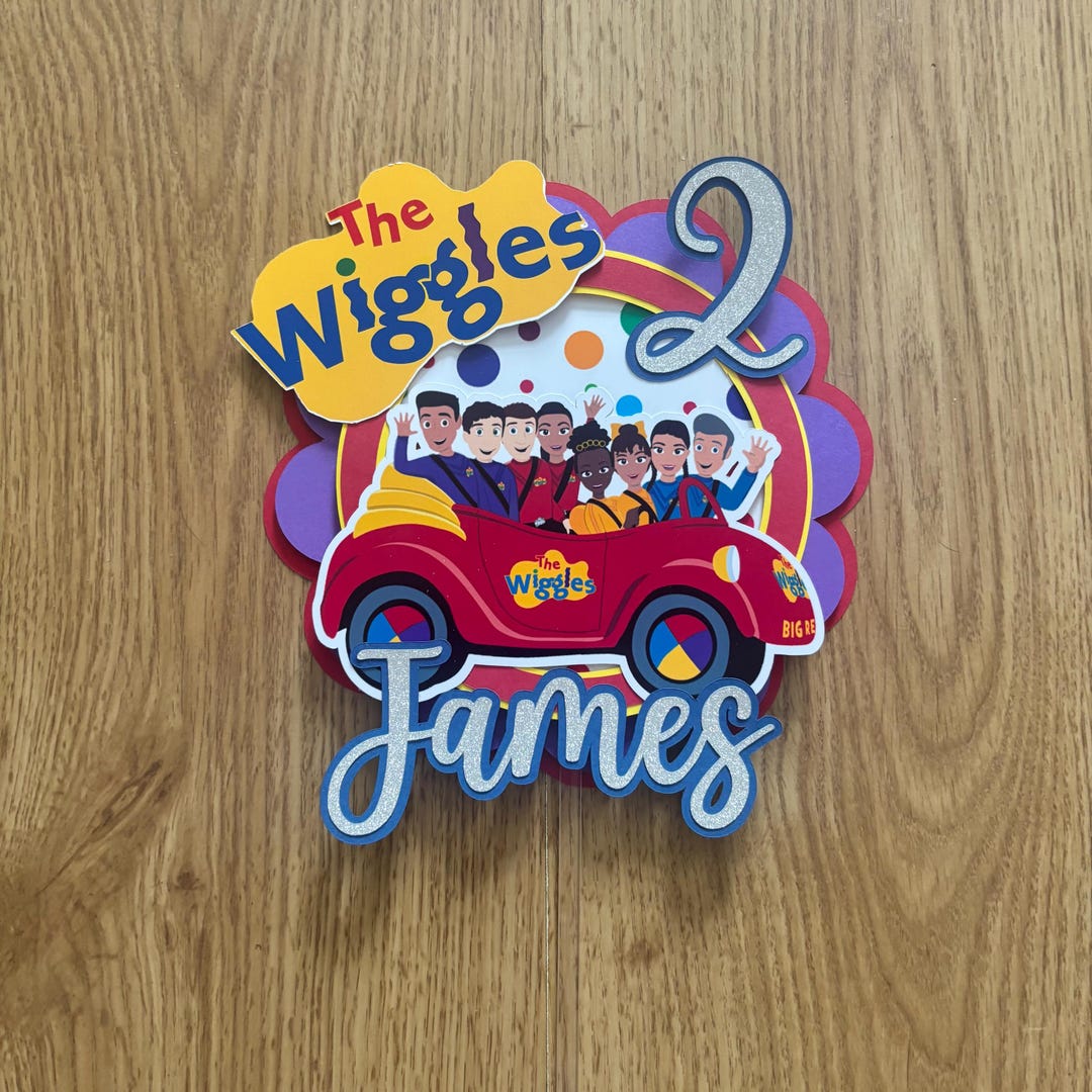 Wiggles Cake Topper Set, Wiggles Party Decor Etsy — free download