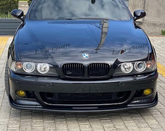 Divisor de labio delantero estilo HAM para BMW E39 M5, plástico ABS, divisor de labio delantero Msport para BMW E39
