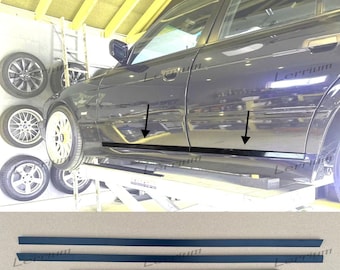 BMW E34 Unten Leisten unten für M-Technik Schweller Modifiziert Wetterleisten Set 4 Stück