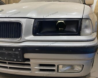 Conducto de admisión de aire frío de 3 pulgadas para faros delanteros BMW E36