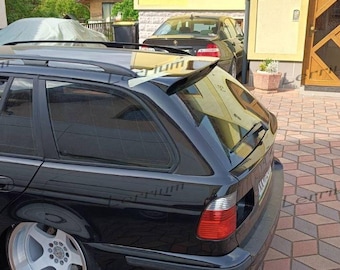 Alerón trasero para ventana de maletero, alerón de techo, alerón Touring de plástico ABS para BMW E39 Station Wagon