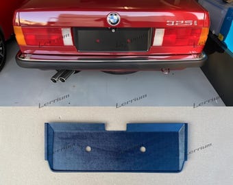 Relleno de matrícula BMW E30 Modelo antiguo (82-87), Marco de matrícula E30 Plástico ABS UE