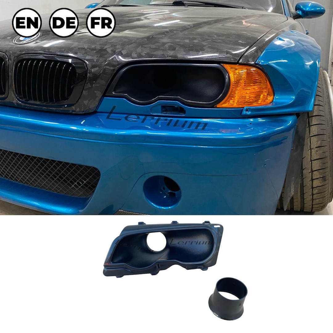 BMW E46 M3 Headlight Duct 3