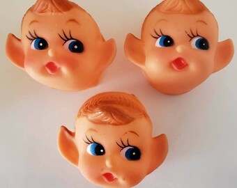 elf doll heads for crafts
