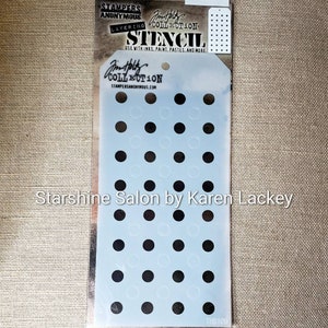 Tim Holtz Layering Stencil Stampers Anonymous