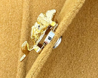 4-Pack Pin Locking Magnetic Converters - No Hole Clothing Protector for Brooches and Enamel Pins, Secure Hold for Delicate Fabrics and Suits