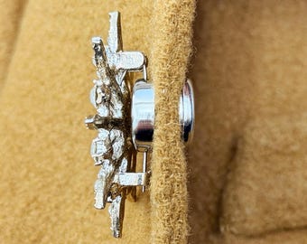 Kein Loch Pin Brosche Schutz (4er-Pack) - Magnetische Brosche Konverter für Emaille Pins, Kleidungsschoner: Seidenanzüge Kaschmir, Beschädigungsfrei Tragen