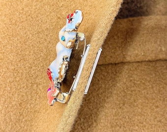 Heavy Duty Magnetic Pin Converter for Oversized Brooches & Name Badges - No-Hole Secure Magnet for Large Vintage Pins, ID Tags,School Badges