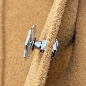 4-Pack Magnetic Lapel Pin Converter - Damage-Free Clothing Protector for Enamel Pin and Suit Pin, Secure Hold, Never Puncture Fine Clothes