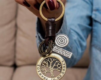 Keychain, Tree Of Life, Keychain Charm, Bag Charm, Key Holder, Purse Charm, Boyfriend Gift, Gift For Wife, Girlfriend Gift, Gift Ideas