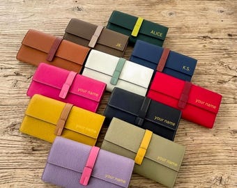 Leather Wallet, Leather Purse, Personalized Wallet, Card Holder, Mom Gift, Gifts For Women, Gifts For Her, Gift For Wife, Gift Ideas