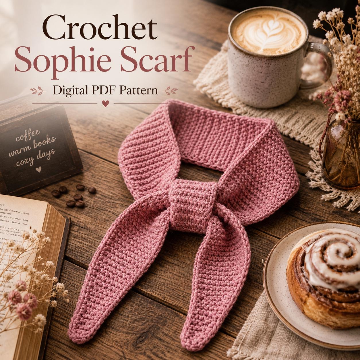 35 Hat and Scarf Crochet Patterns to Keep You Cozy and Creative 31 Crochet Sophie Scarf