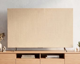 Copertura antipolvere per TV, panno protettivo per TV, custodia elastica per TV, copertura per schermo TV, tessuto elastico, protezione per schermo piatto, schermo curvo, TV per la casa