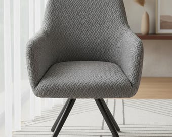 Funda elástica para silla, funda elástica para sillón, protector para silla de comedor, muebles de oficina, funda para silla de brazos altos, tela jacquard