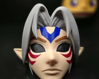 Fierce Deity Mask (Fan Made) - Full Color 3D Print