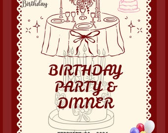 An Evening of Elegance – A Birthday Celebration