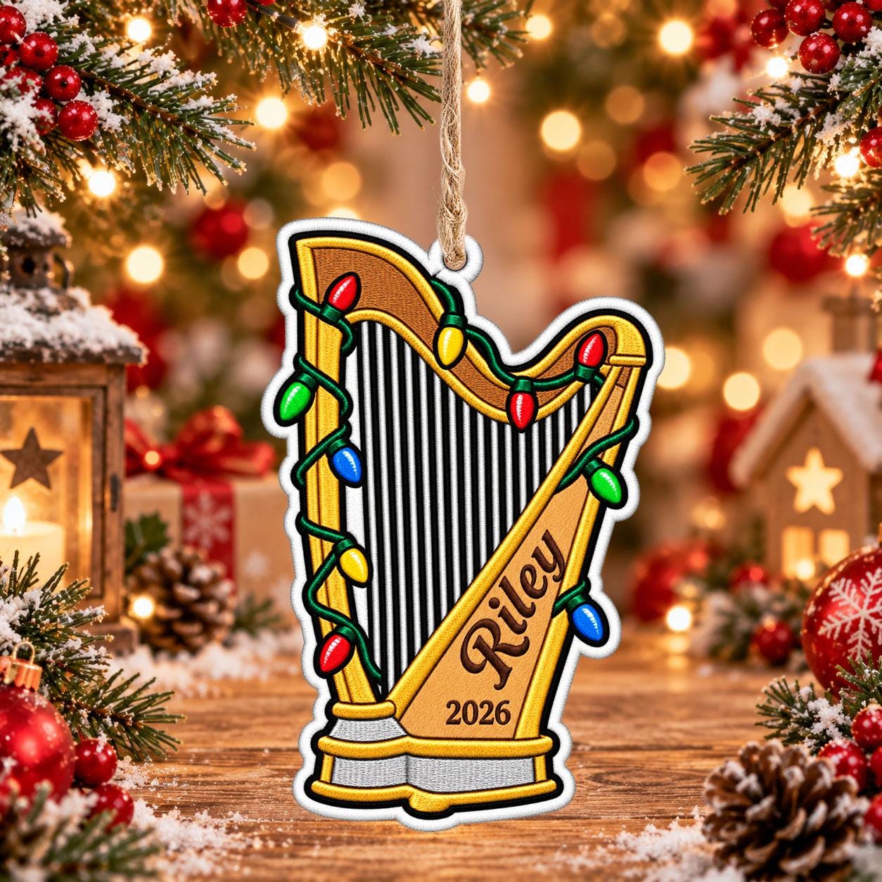 Harp ornament - Etsy 日本
