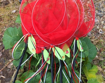 Ladybug Party Butterfly Nets, Birthday Party, Children's Toys